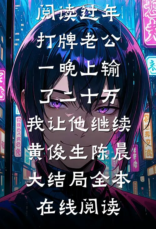 过年打牌老公一晚上输了二十万,我让他继续黄俊生陈晨大结局
