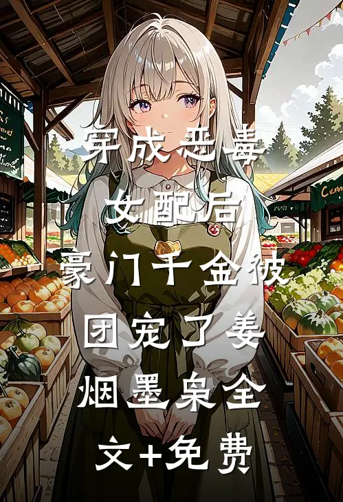 穿成恶毒女配后，豪门千金被团宠了姜烟墨枭全文+免费