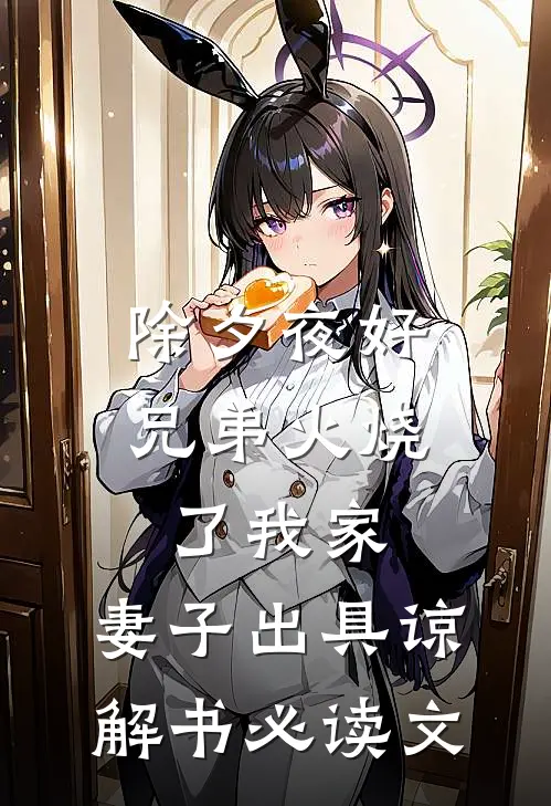 除夕夜好兄弟火烧了我家，妻子出具谅解书必读文
