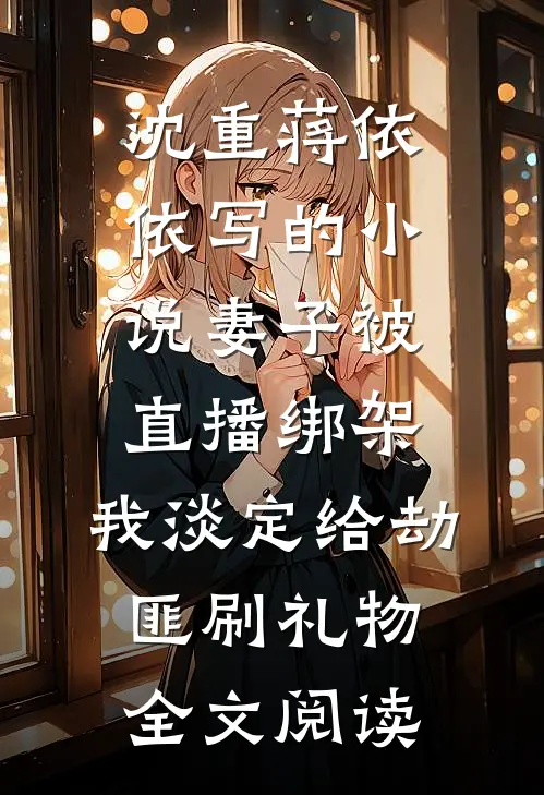 沈重蒋依依写的小说妻子被直播绑架，我淡定给劫匪刷礼物全文阅读