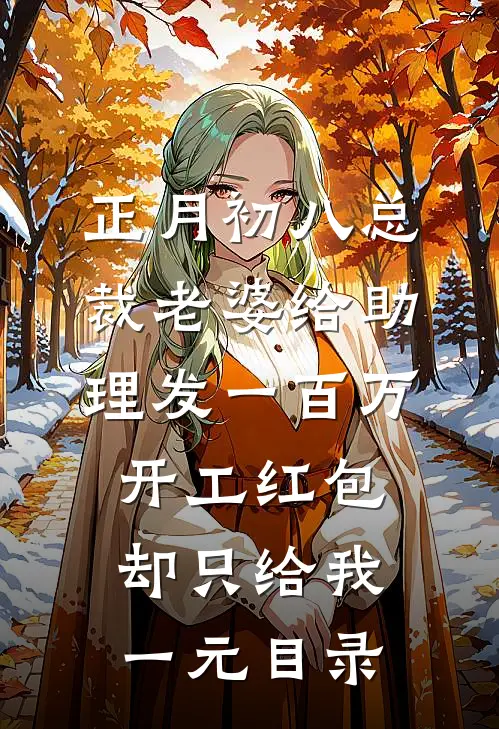 正月初八总裁老婆给助理发一百万开工红包，却只给我一元目录