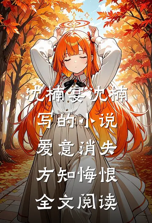 沈楠宴沈楠写的小说爱意消失，方知悔恨全文阅读