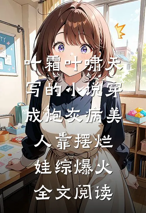叶霜叶啸天写的小说穿成炮灰病美人靠摆烂娃综爆火全文阅读