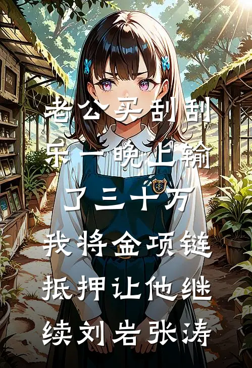 老公买刮刮乐一晚上输了三十万，我将金项链抵押让他继续(刘岩张涛)