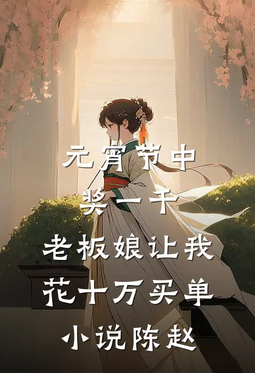 元宵节中奖一千，老板娘让我花十万买单小说陈赵