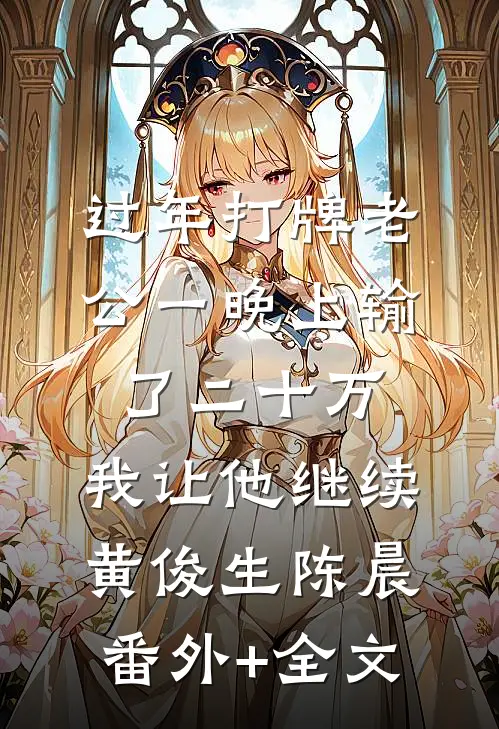 过年打牌老公一晚上输了二十万，我让他继续黄俊生陈晨:(番外)+(全文)