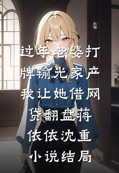 过年老婆打牌输光家产，我让她借网贷翻盘蒋依依沈重小说结局