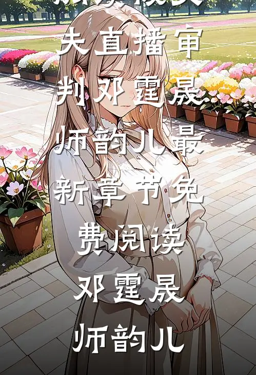 被丈夫直播审判邓霆晟师韵儿最新章节免费阅读