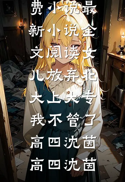 女儿放弃北大上大专,我不管了高四沈茵