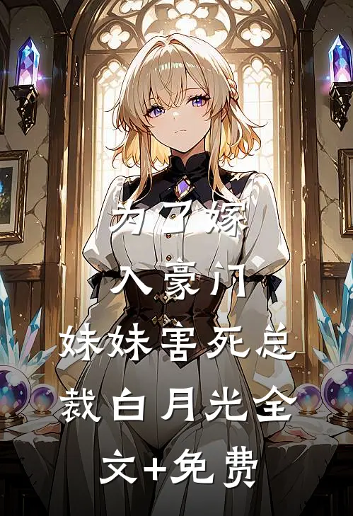 为了嫁入豪门，妹妹害死总裁白月光全文+免费