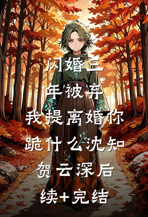 闪婚三年被弃，我提离婚你跪什么沈知贺云深后续+完结