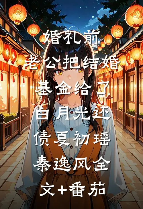 婚礼前，老公把结婚基金给了白月光还债夏初瑶秦逸风全文+番茄