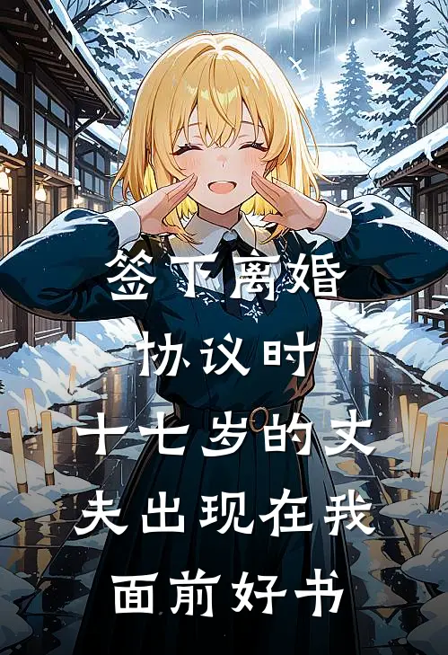 签下离婚协议时，十七岁的丈夫出现在我面前好书