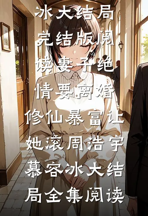 妻子绝情要离婚,修仙暴富让她滚周浩宇慕容冰大结局