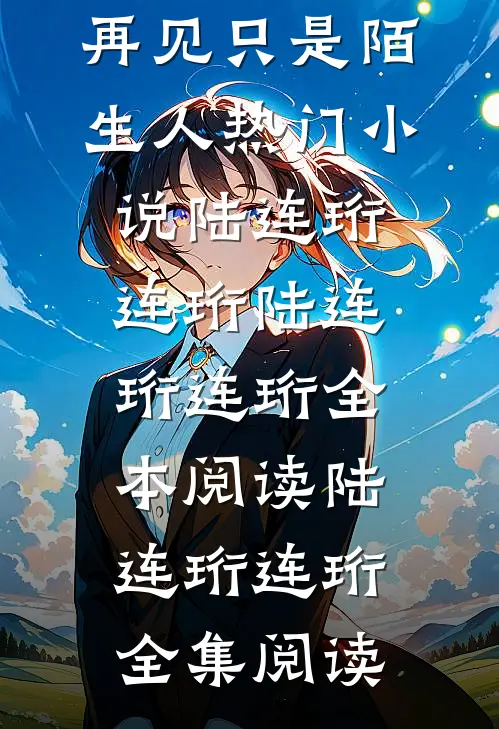 再见只是陌生人热门小说陆连珩连珩