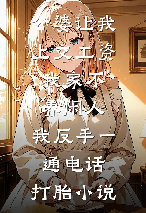 公婆让我上交工资：我家不养闲人，我反手一通电话：打胎小说