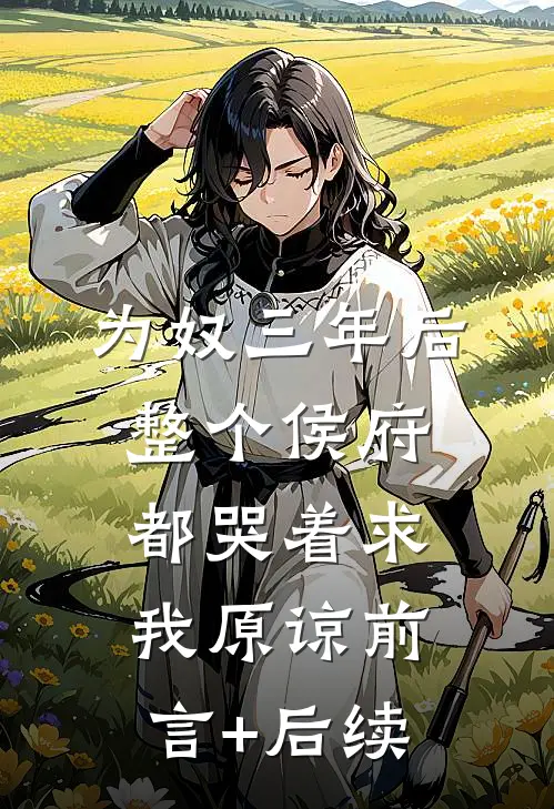 为奴三年后，整个侯府都哭着求我原谅前言+后续