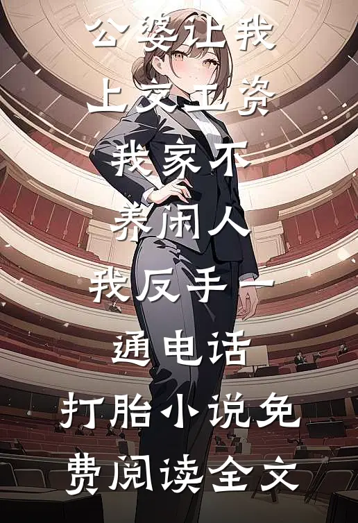 公婆让我上交工资：我家不养闲人，我反手一通电话：打胎小说免费阅读全文