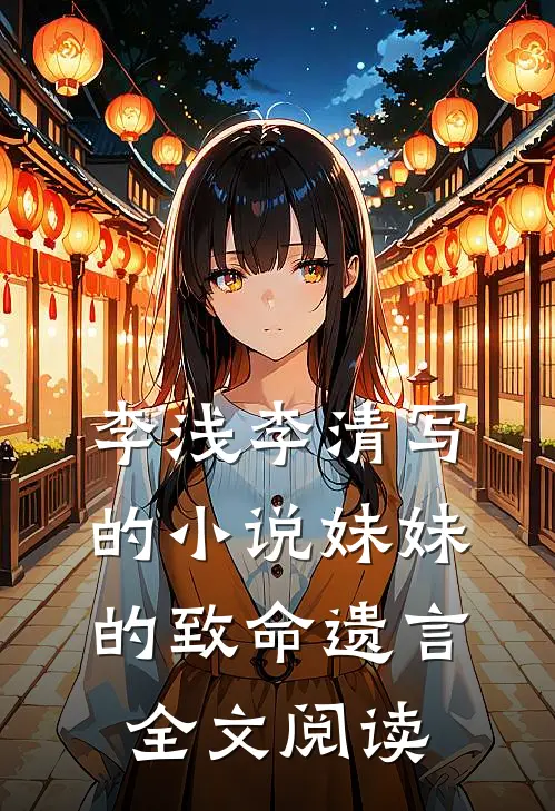 李浅李清写的小说妹妹的致命遗言全文阅读