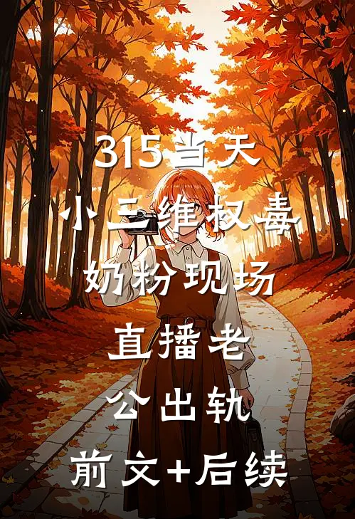 315当天，小三维权毒奶粉现场，直播老公出轨:前文+后续