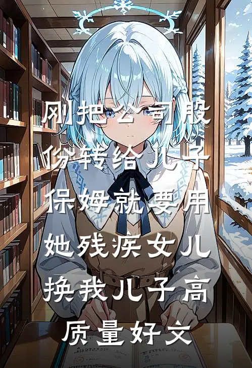 刚把公司股份转给儿子，保姆就要用她残疾女儿换我儿子高质量好文