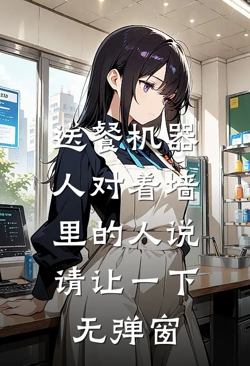 送餐机器人对着墙里的人说：请让一下无弹窗