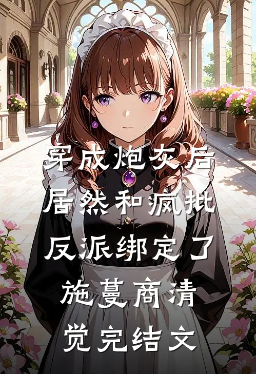 穿成炮灰后，居然和疯批反派绑定了施蔓商清觉完结文