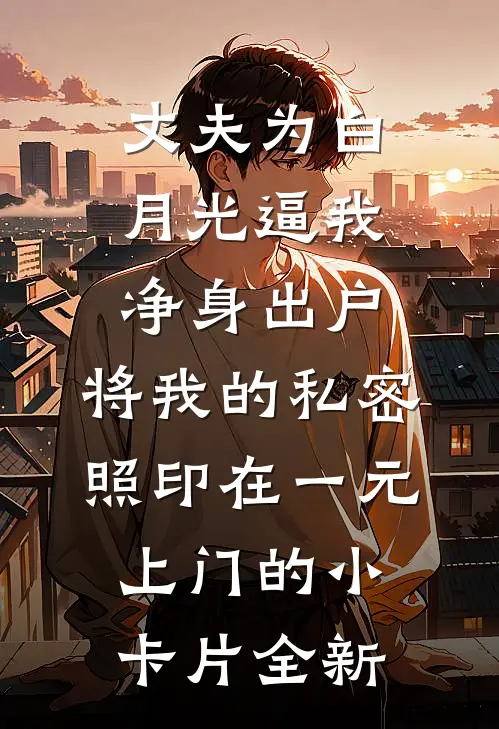 丈夫为白月光逼我净身出户，将我的私密照印在一元上门的小卡片全新
