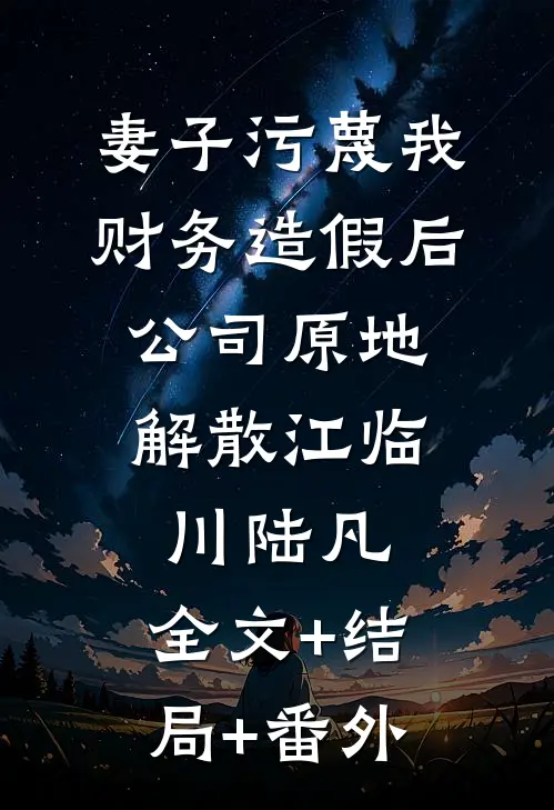 妻子污蔑我财务造假后，公司原地解散江临川陆凡:全文+结局+番外