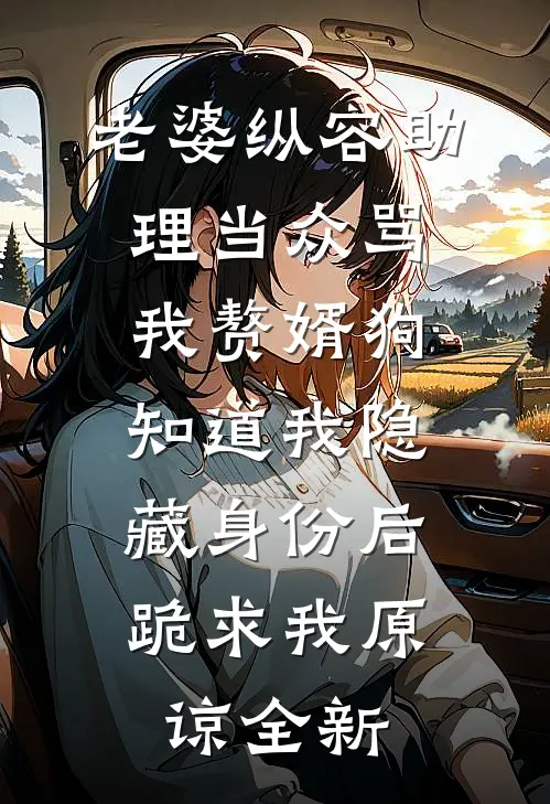 老婆纵容助理当众骂我赘婿狗，知道我隐藏身份后，跪求我原谅全新