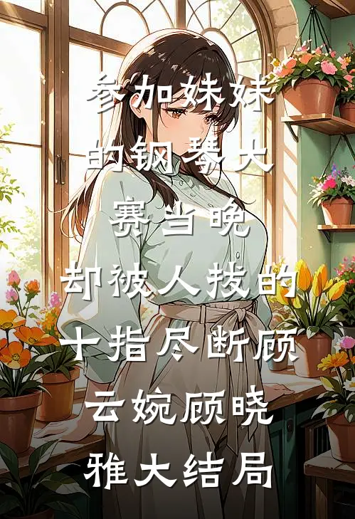 参加妹妹的钢琴大赛当晚，却被人拔的十指尽断顾云婉顾晓雅大结局