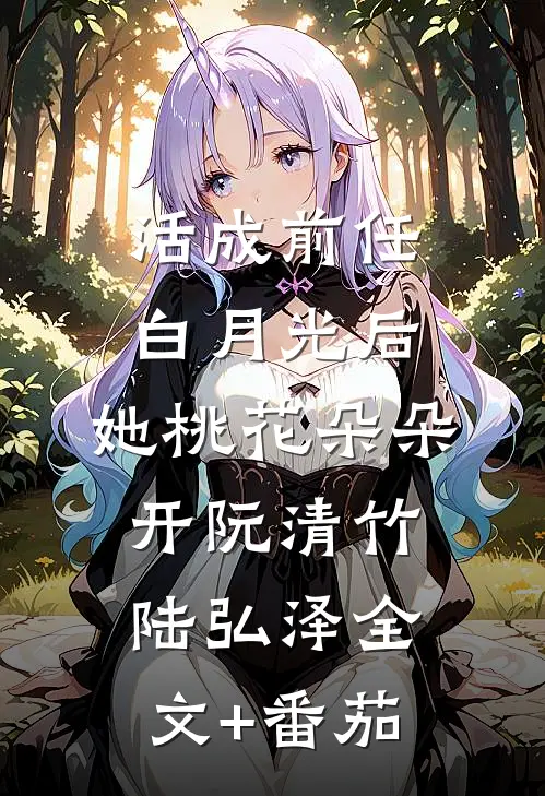 活成前任白月光后，她桃花朵朵开阮清竹陆弘泽全文+番茄