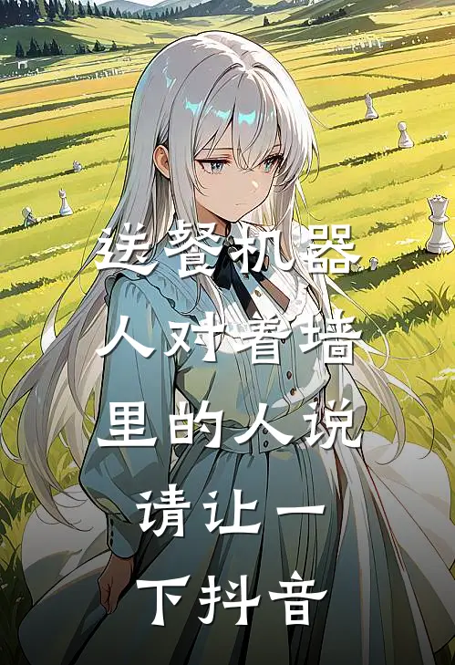 送餐机器人对着墙里的人说：请让一下抖音