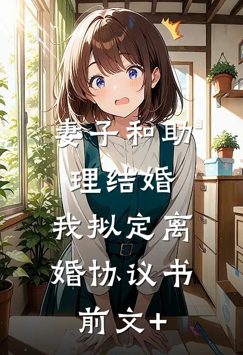 妻子和助理结婚，我拟定离婚协议书前文+
