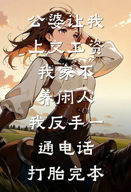 公婆让我上交工资：我家不养闲人，我反手一通电话：打胎完本