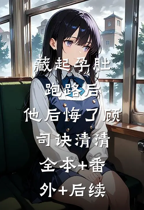 藏起孕肚跑路后，他后悔了顾司诀清清:全本+番外+后续