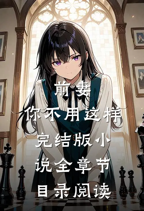 前妻，你不用这样完结版小说全章节目录阅读