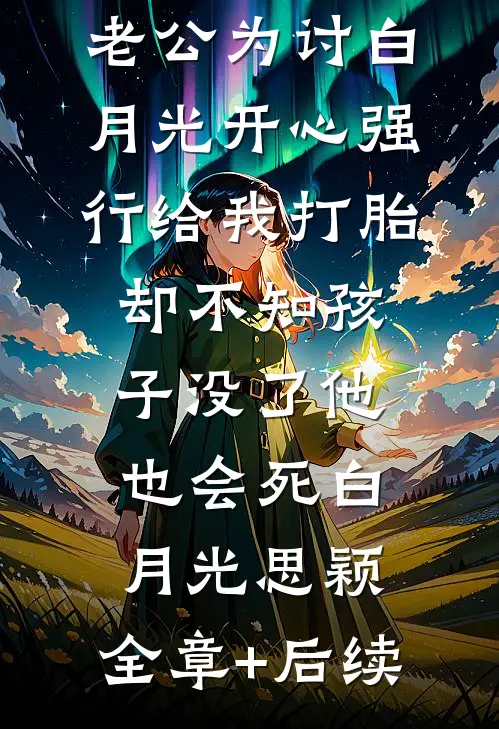 老公为讨白月光开心强行给我打胎，却不知孩子没了他也会死白月光思颖:全章+后续