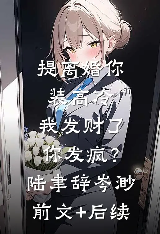 提离婚你装高冷，我发财了你发疯？陆聿辞岑渺:前文+后续