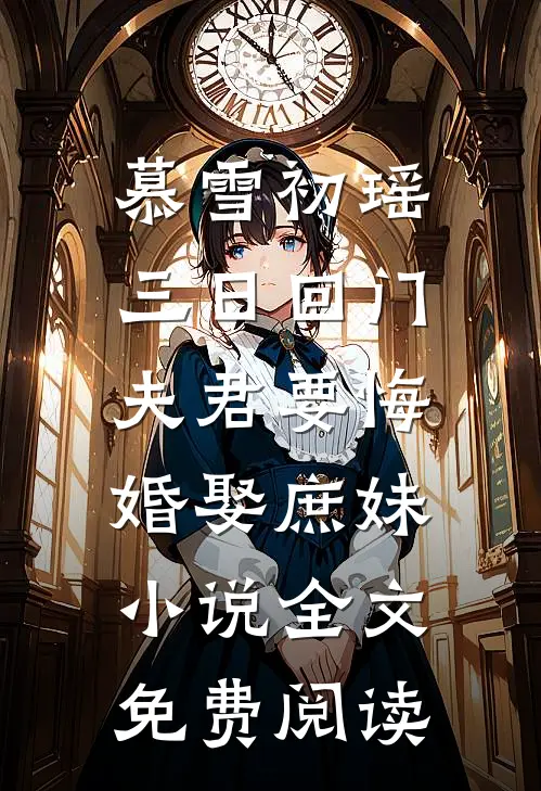 慕雪初瑶三日回门，夫君要悔婚娶庶妹小说全文免费阅读