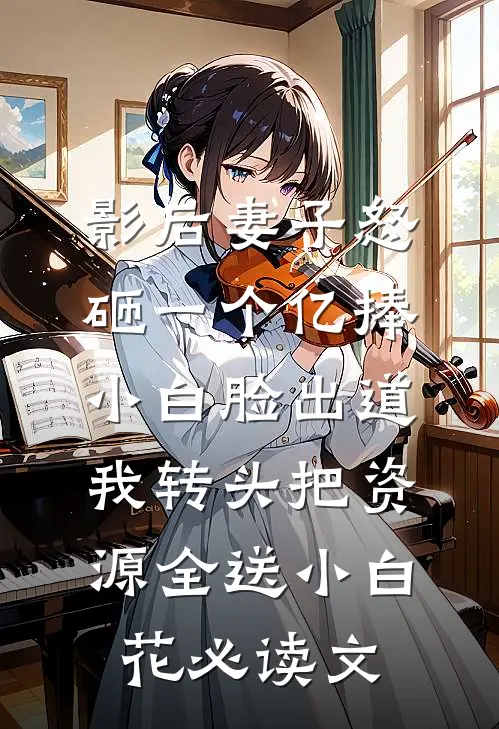 影后妻子怒砸一个亿捧小白脸出道，我转头把资源全送小白花必读文