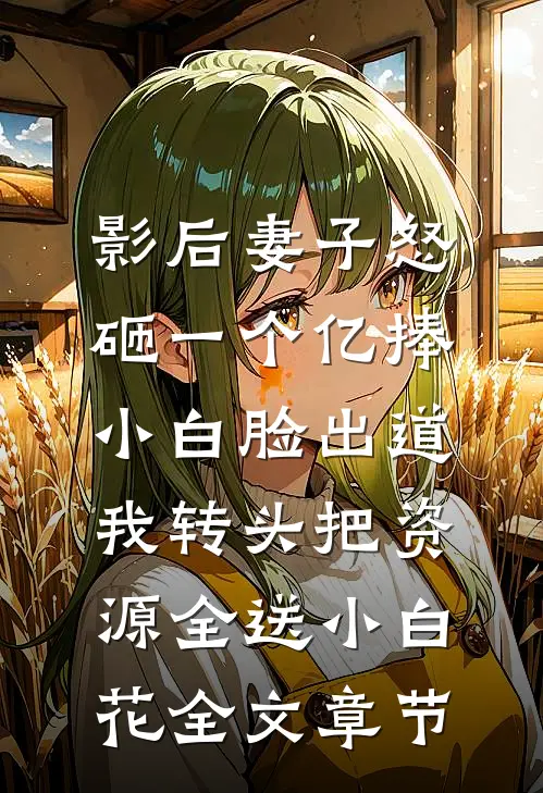 影后妻子怒砸一个亿捧小白脸出道，我转头把资源全送小白花全文章节