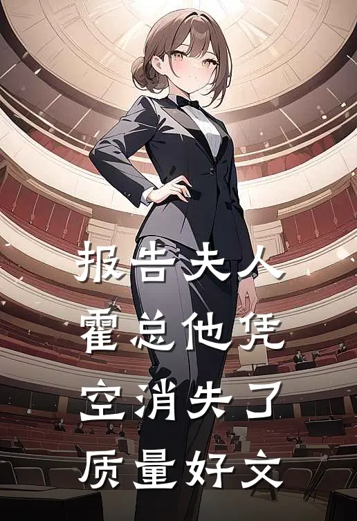 报告夫人，霍总他凭空消失了质量好文