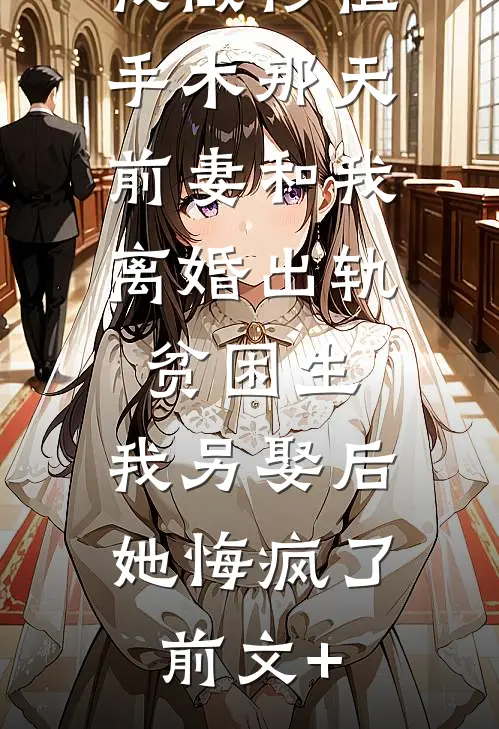 我做移植手术那天，前妻和我离婚出轨贫困生，我另娶后她悔疯了前文+