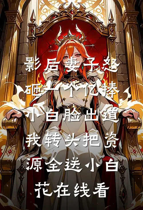 影后妻子怒砸一个亿捧小白脸出道，我转头把资源全送小白花在线看