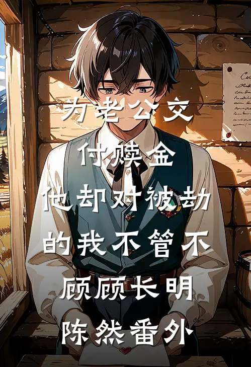 为老公交付赎金，他却对被劫的我不管不顾顾长明陈然番外