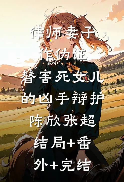 律师妻子作伪证，替害死女儿的凶手辩护陈欣张超:结局+番外+完结