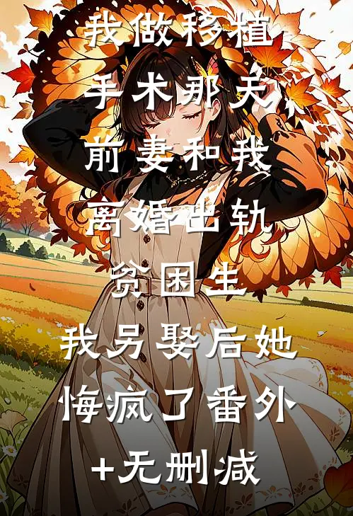 我做移植手术那天，前妻和我离婚出轨贫困生，我另娶后她悔疯了番外+无删减