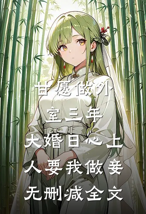 甘愿做外室三年，大婚日心上人要我做妾无删减全文