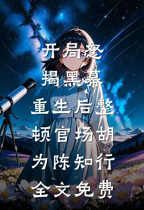 开局怒揭黑幕，重生后整顿官场胡为陈知行全文免费